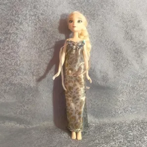 одежда, платье для куклы Эльзы из мультфильма "Холодное сердце"