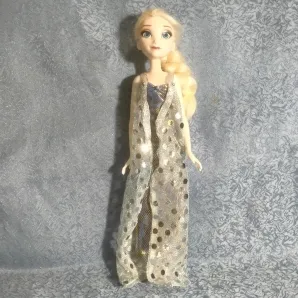 одежда, платье для куклы Эльзы из мультфильма "Холодное сердце"