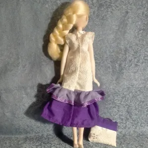 одежда, платье для куклы Эльзы из мультфильма "Холодное сердце"