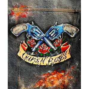 Авторская куртка ручная роспись