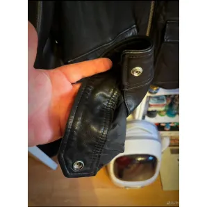 Оригинальная кожаная куртка CALVIN KLEIN JEANS