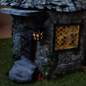 "Хижина Хагрида", миниатюра, ночник