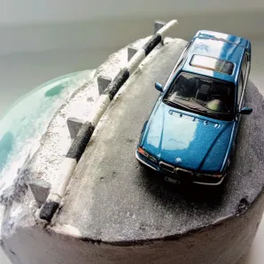 Диорама миниатюра масштаб 1:64