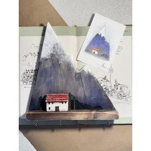 Ключница деревянная