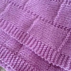 Детский шерстяной плед ручной вязки на заказ