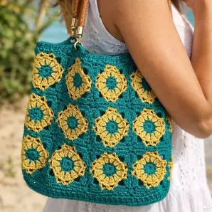 Сумка женская вязанная