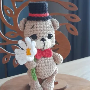 Мишка брелок