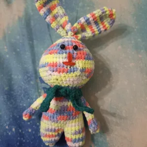 Радужный зайка