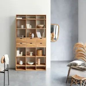 Книжный шкаф MIHO 2 секции