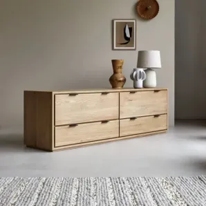 Тумба под телевизор из массива дуба 180 см SOHO