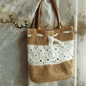 Сумка женская вязанная