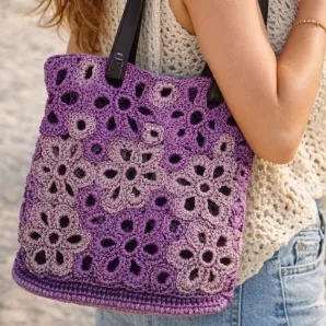 Сумка женская вязанная