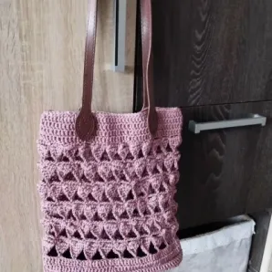 Сумка женская вязанная