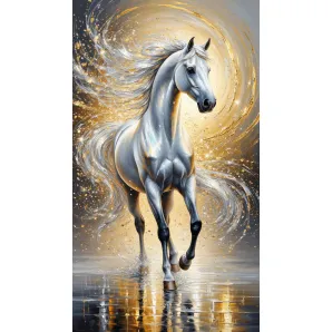 Картина маслом "Лошадь"
