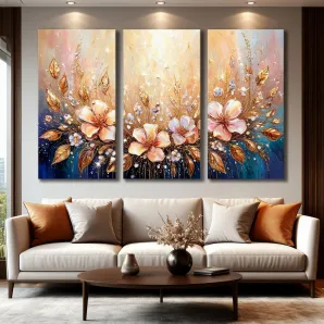 Картина маслом "Цветы"