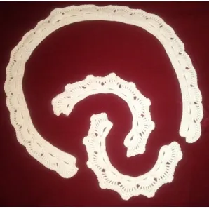 Комплект воротничок и манжеты