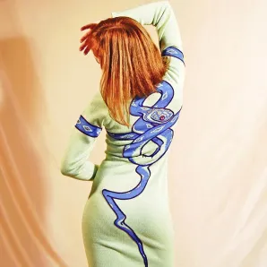 Платье "Жаккард с сюрпризом"