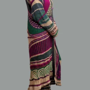 БАГДАД демисезонное вязаное пальто (кардиган)