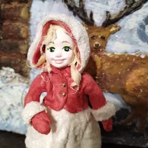 Ватная игрушка