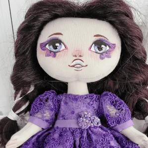 интерьерная текстильная кукла