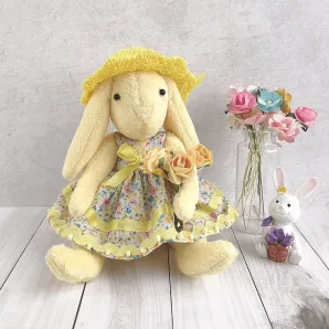 плюшевый зайка ручной работы