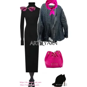 ЧЕРНЫЕ ДЫРЫ винтажный женский джемпер