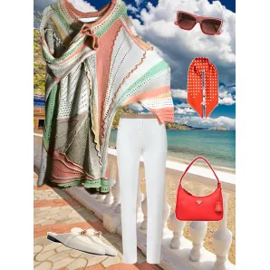 ПРОМЕНАД летнее шёлковое платье-туника