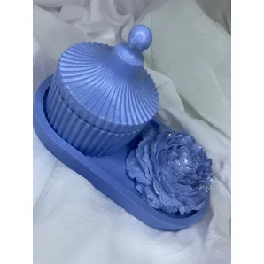 Набор подставка, шкатулка, аромакамень Небо