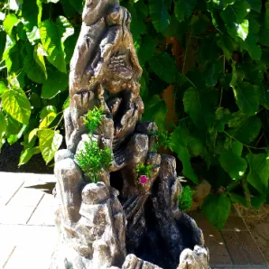 фонтан, водопад