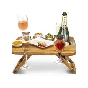 Винный столик, держатель для бутылки и бокалов