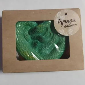 Мыло ручной работы змея
