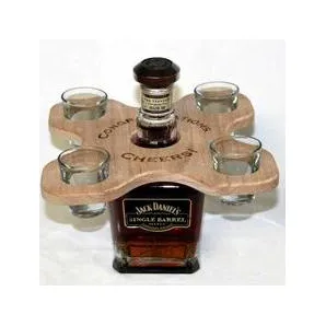 Винный столик, держатель для бутылки и бокалов