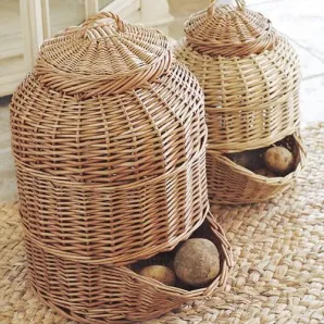 Корзина плетеная