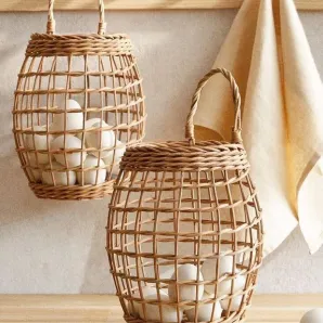 Корзина плетеная