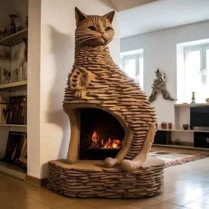 Камин, печь