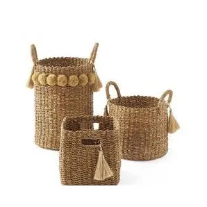 Корзина из джута