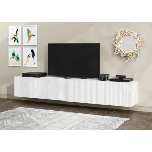 СКАНДИ Тумба под телевизор цвет белый