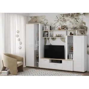 Мебель для гостиной Соло - 10 А цвет Белый