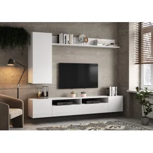 Гостиная Соло-16 цвет крафт белый