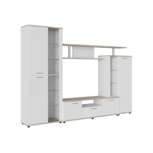 Мебель для гостиной Соло - 10 А цвет светлый дуб