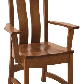 Стул из массива, деревянный