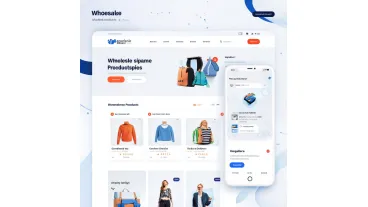 Сайт для оптовых продаж товаров, изделий собственного производства или стока