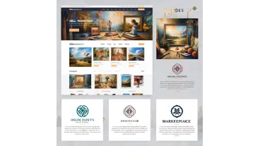 Сайт для продажи картин через интернет