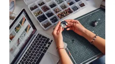 Бижутерия ручной работы площадка для продажи изделий