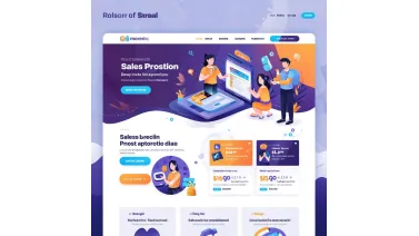 Сайт для продвижения товаров и услуг через интернет