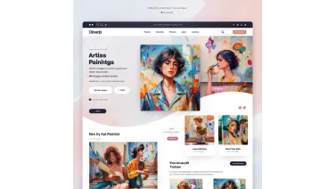 Сайт для художников, продать картины