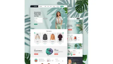 Создать простой сайт магазин