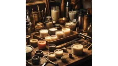 Как зарабатывать на свечах ручной работы