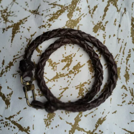 Браслет из натуральной кожи унисекс