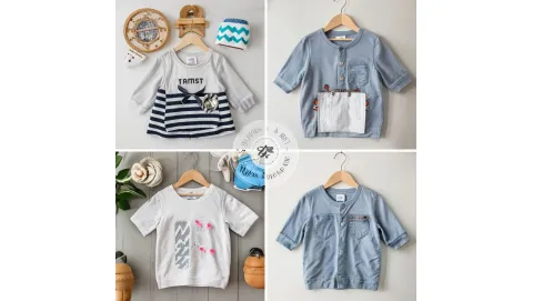 Продать товарные остатки детской одежды 